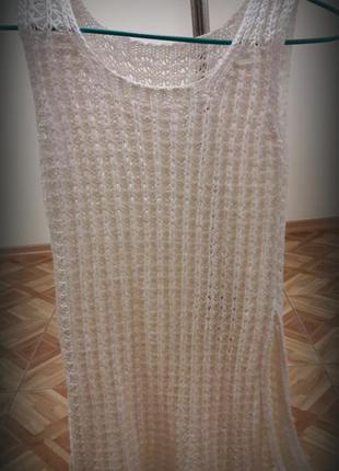 Трикотажна в'язана безрукавка