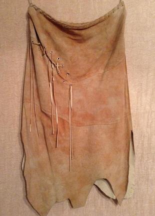 Классная замшевая юбка