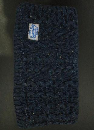 Акція 🔥1+1=3  3=4🔥 62% вовна ідеал superdry хомут снуд шарф чоловічий zxc