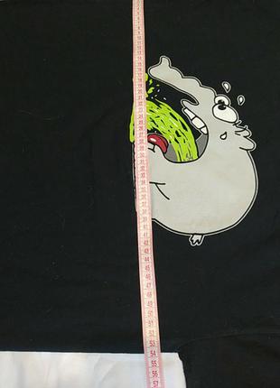Черная  футболка мужская  с крокодилом6 фото
