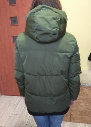 Куртка зимняя хаки3 фото