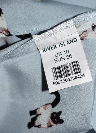 River island шифоновая блуза с принтом. м.10.9 фото