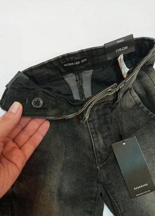 Обалденные джинсы чиносы,reserved, 110 см.6 фото