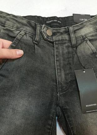 Обалденные джинсы чиносы,reserved, 110 см.3 фото