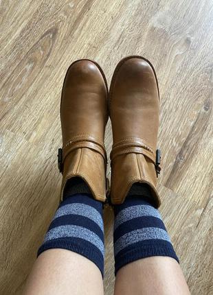 Класні ботіночкі, на весну, та осінь кожані, від дорогогого бренду: timberland. 2