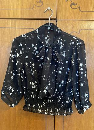 Блуза блузка atmosphere звезды зірки звездочки в стиле dolce dg2 фото