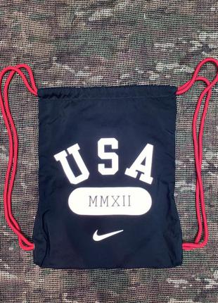 Сумка рюкзак nike usa mmxii, reflective logo, оригинал