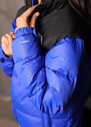 Пуховик the north face 1996 nuptse jacket blue2 фото