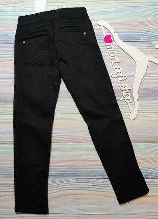 Черные джинсы с дырками idexe р. 8-9 лет2 фото