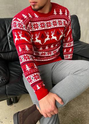Свитер новогодний, свитеры с оленями2 фото