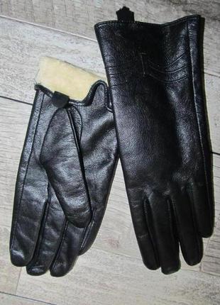 Кожаные перчатки р. м