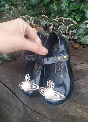 Брендовые дизайнерские туфли на девочку в садик на новый год vivienne westwood for mini melissa