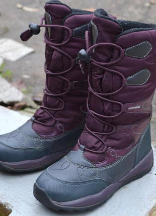 Зимние термосапоги geox overland snow boots - waterproof amphibiox 32р.3 фото