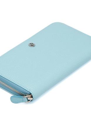 Шкіряний гаманець портмоне клатч tergan