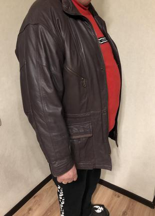 Шкіряна куртка чоловіча розмір 565 фото