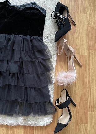 Сукня велюр 2