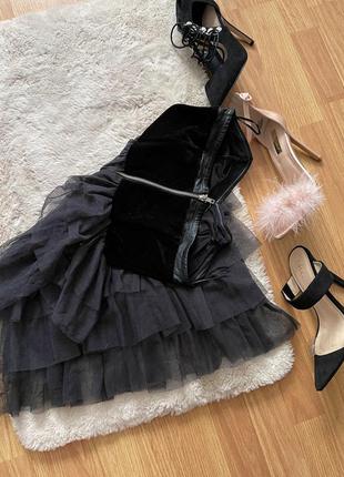 Сукня велюр 4