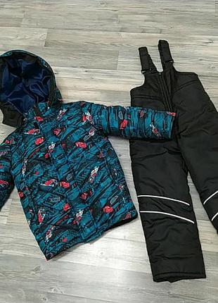 Комбінезон зимовий на хлопчика 3-4 роки