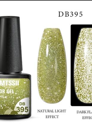 Светоотражающий гель-лак, номер 395