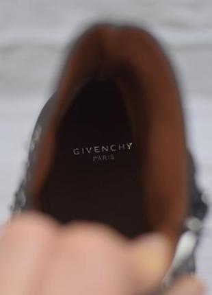 Черные женские кожаные ботинки givenchy, 35.5 размер. оригинал3 фото