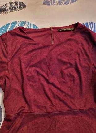 Сукня під замшу 5