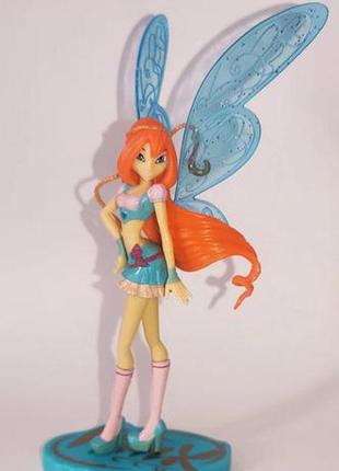 Коллекционная фигурка кукла winx club 3d bloom believix блум винкс волшебное приключение крылья2 фото