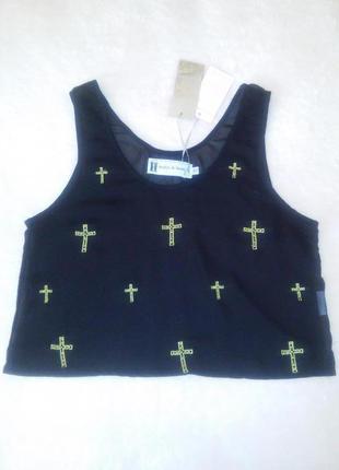 !!sale!!топ в хрестики від hearts & bows. розмір 10.