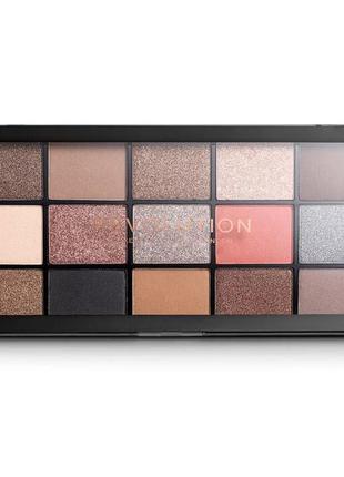 Палетка теней makeup revolution - reloaded eyeshadow palette  -hypnotic,  iconic vitality5 фото