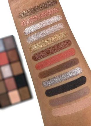Палетка теней makeup revolution - reloaded eyeshadow palette  -hypnotic,  iconic vitality2 фото