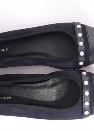 Шкіряні базові фірмові жіночі туфлі від roberto santi 40 р4 фото