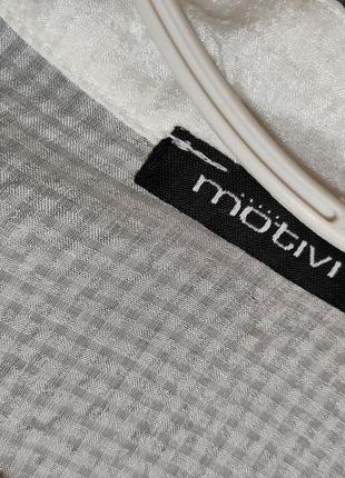 100% шелковая укороченная блузка с рюшами motivi шелк5 фото