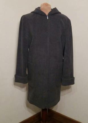 Женское серое шерстяное пальто gil bret1 фото