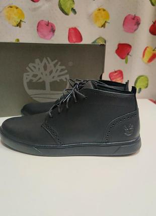 Ботинки кожаные solar timberland3 фото