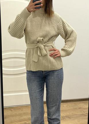 Вязанный свитер zara, s