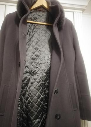 Двубортне пальто зима5 фото