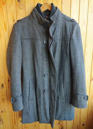 Мужское зимнее пальто zara man размер m
