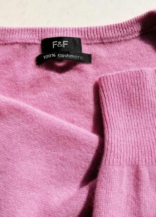 Кашемировый свитер f&f кашемир, размер l,м,xl,46,48,507 фото