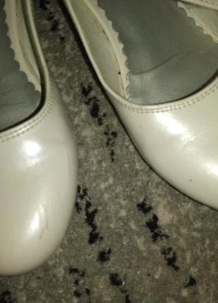 Белые туфли 20 см6 фото