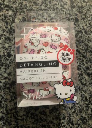 Гребінець tangle teezer compact styler hello kitty candy stripes2 фото