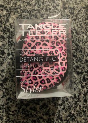 Расческа tangle teezer compact styler  pink kitty2 фото