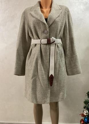 Gerry weber 💛⭐️👌пальто серо-бежевое