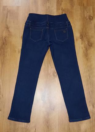 Джинсы с высокой талией на флисе зима dsquared ldm fashion jeans размер l-xl2 фото