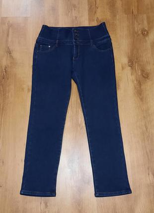 Джинсы с высокой талией на флисе зима dsquared ldm fashion jeans размер l-xl