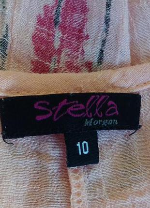 Распродажа!!! красивое платье - туника розового цвета с бабочкой stella morgan4 фото
