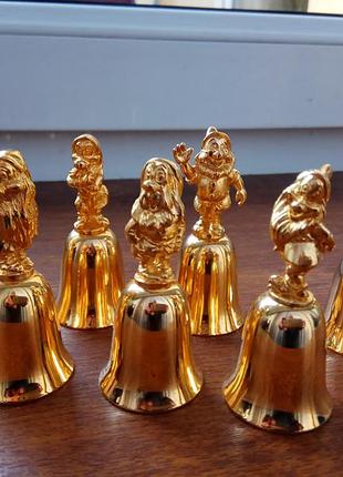 Вся серія дзвіночків білосніжка і 7 гномів