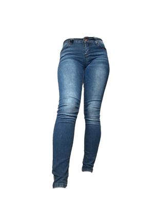 Джинси, середня посадка, темні, варенки, класичні, скінні