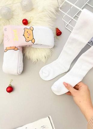 Теплі махрові колготи