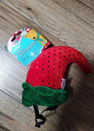 Новогодний аксессуар головной убор для питомца