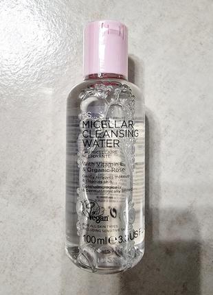 Мицеллярная вода для снятия макияжа с витамином е и розой2 фото