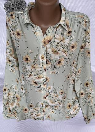 Шикарная нежная рубашка , блуза h&m